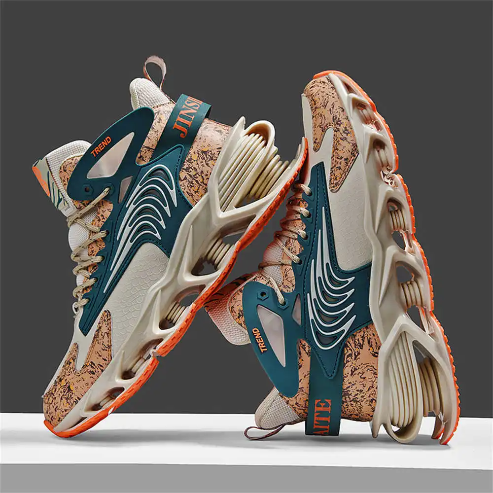 Streetwear Outdoor Brand - Rutschfeste Mid-Kind-Laufschuhe, lässige blaue Schuhe für