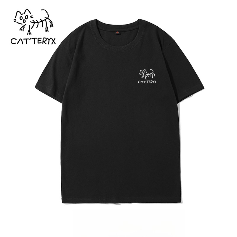 Streetwear Brand Cat - CAT TERYX Kurzarm-T-Shirt für Herren und