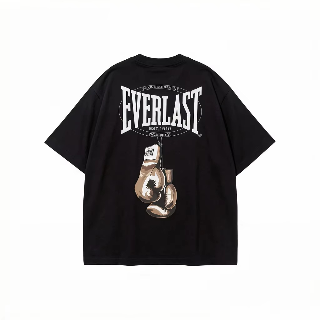 Streetwear Brand Top - Klassisches T-Shirt der weltweiten Boxausrüstungsmarke, Baumwoll-Grafik-T-Shirt