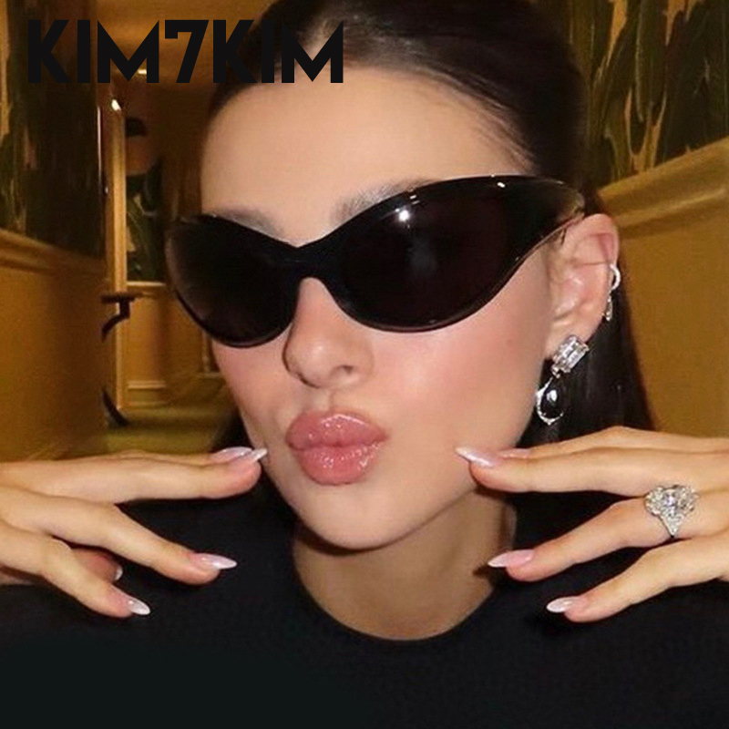 Streetwear Brand With Eye - Mode Rechteck Sonnenbrille Frauen Männer 2024