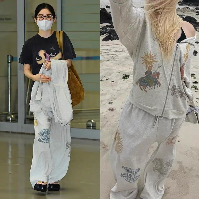 Streetwear Brand Collaborations - Jennie Collaborated Streetwear Brand Set mit