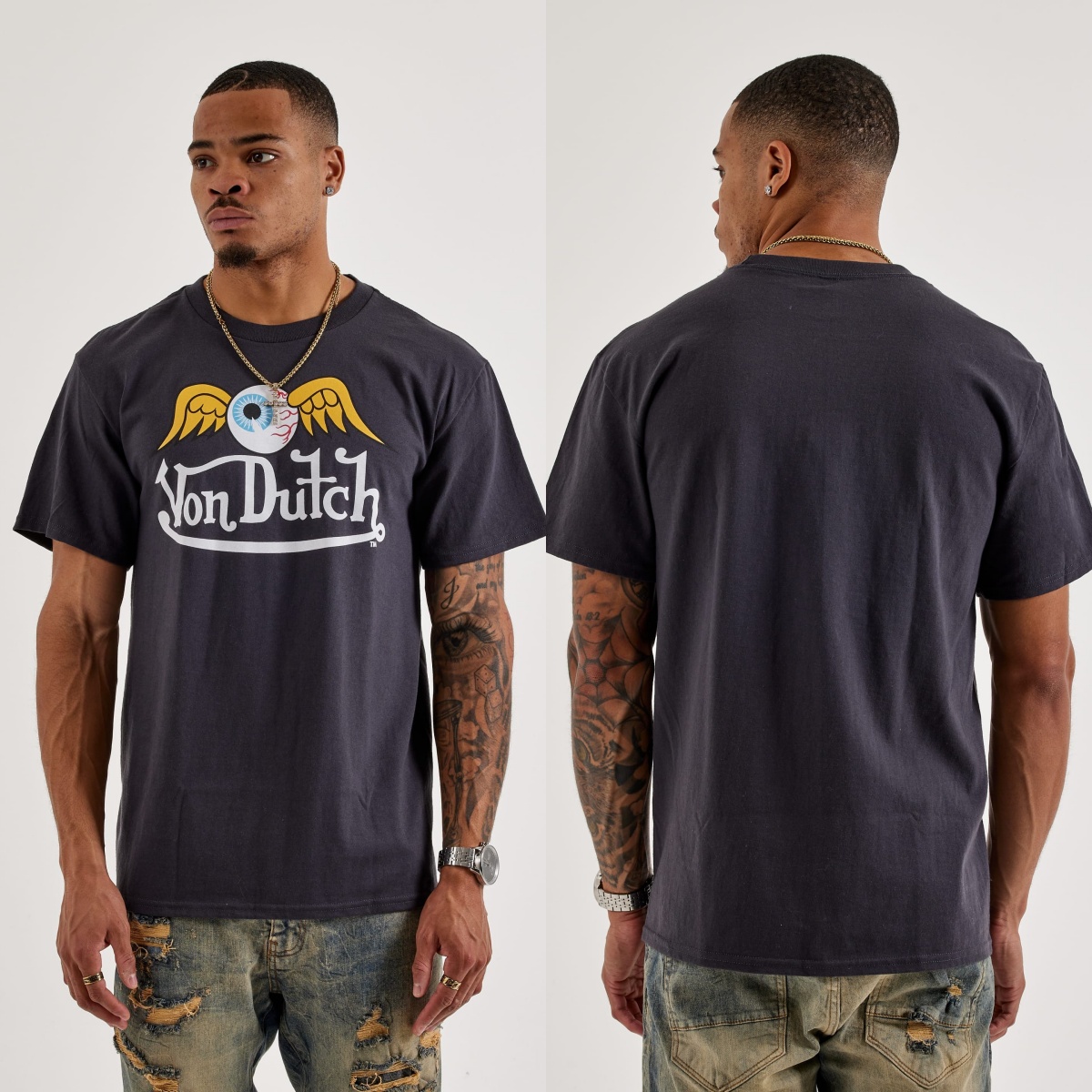 Streetwear Brand With Eye - Flying Eye Von Motorcycle Street Trend