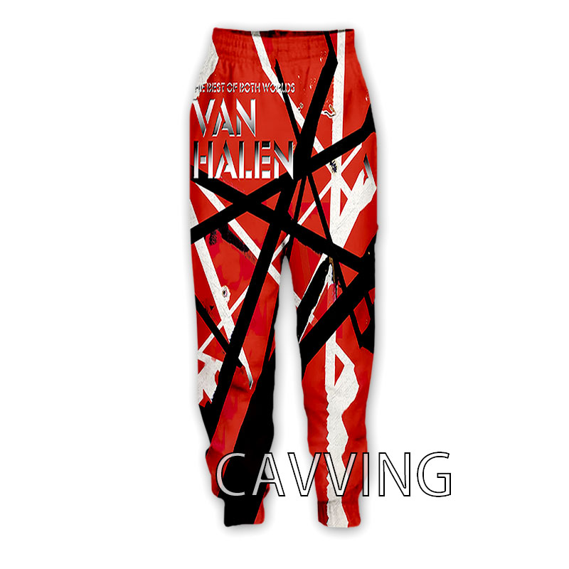Streetwear Brands - CAVVING 3D Print Van Halen Band