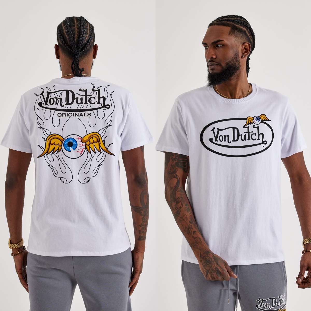 Streetwear Brand With Eye - Flying Eye Logo Von Motorcycle Street