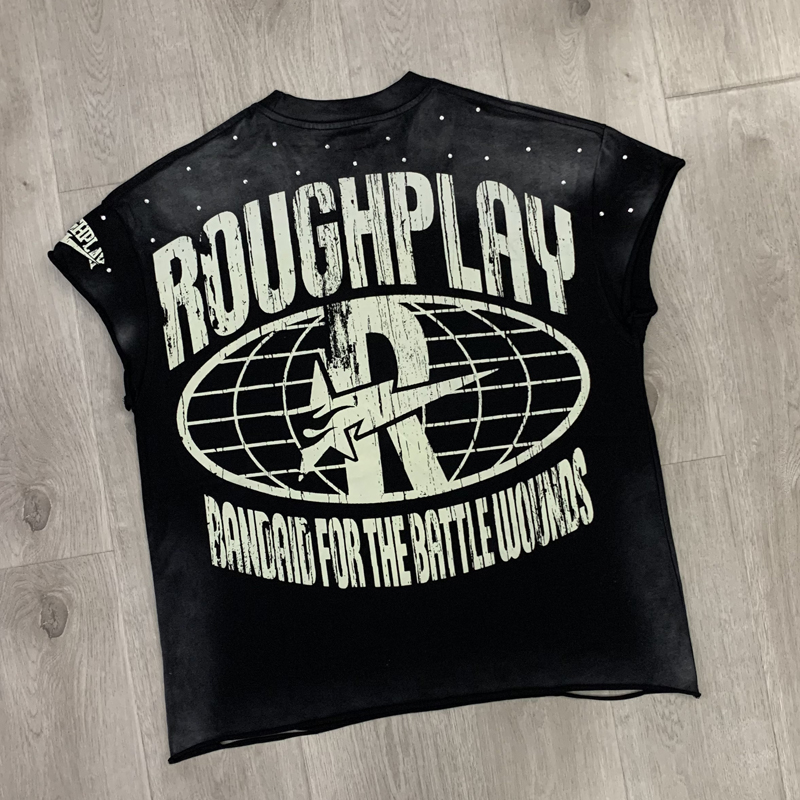Amerikanische Retro Washed Bla – Streetwear Brand With Eye Bewertung und Preis