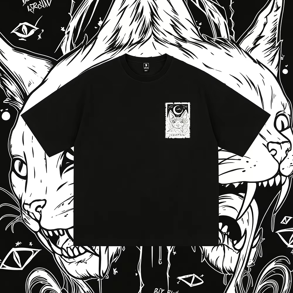 DER MOND Katze ​ ​ Trendiges M – Streetwear Brand Cat Bewertung und Preis