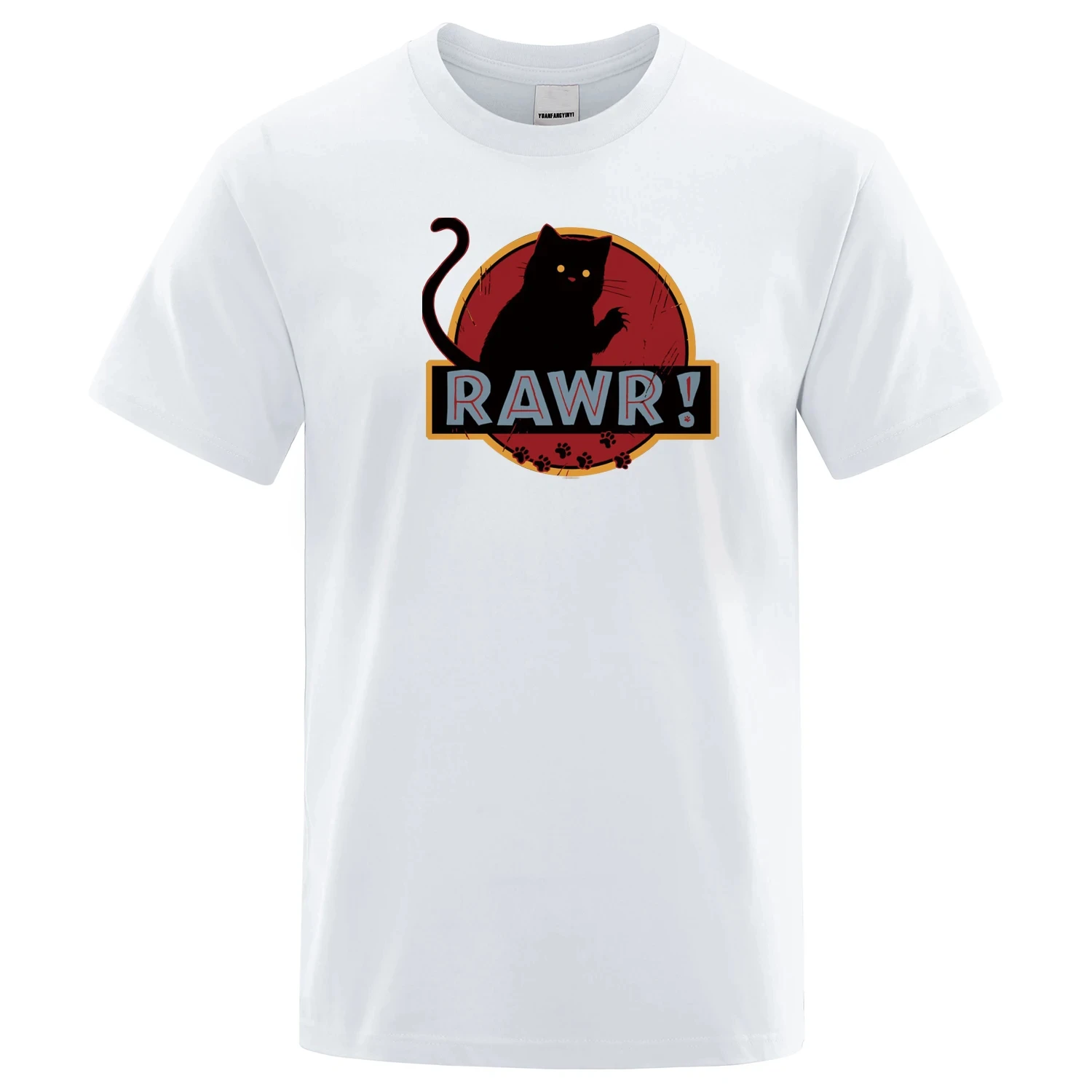Atmungsaktives Baumwoll-T-Shir – Streetwear Brand Cat Bewertung und Preis