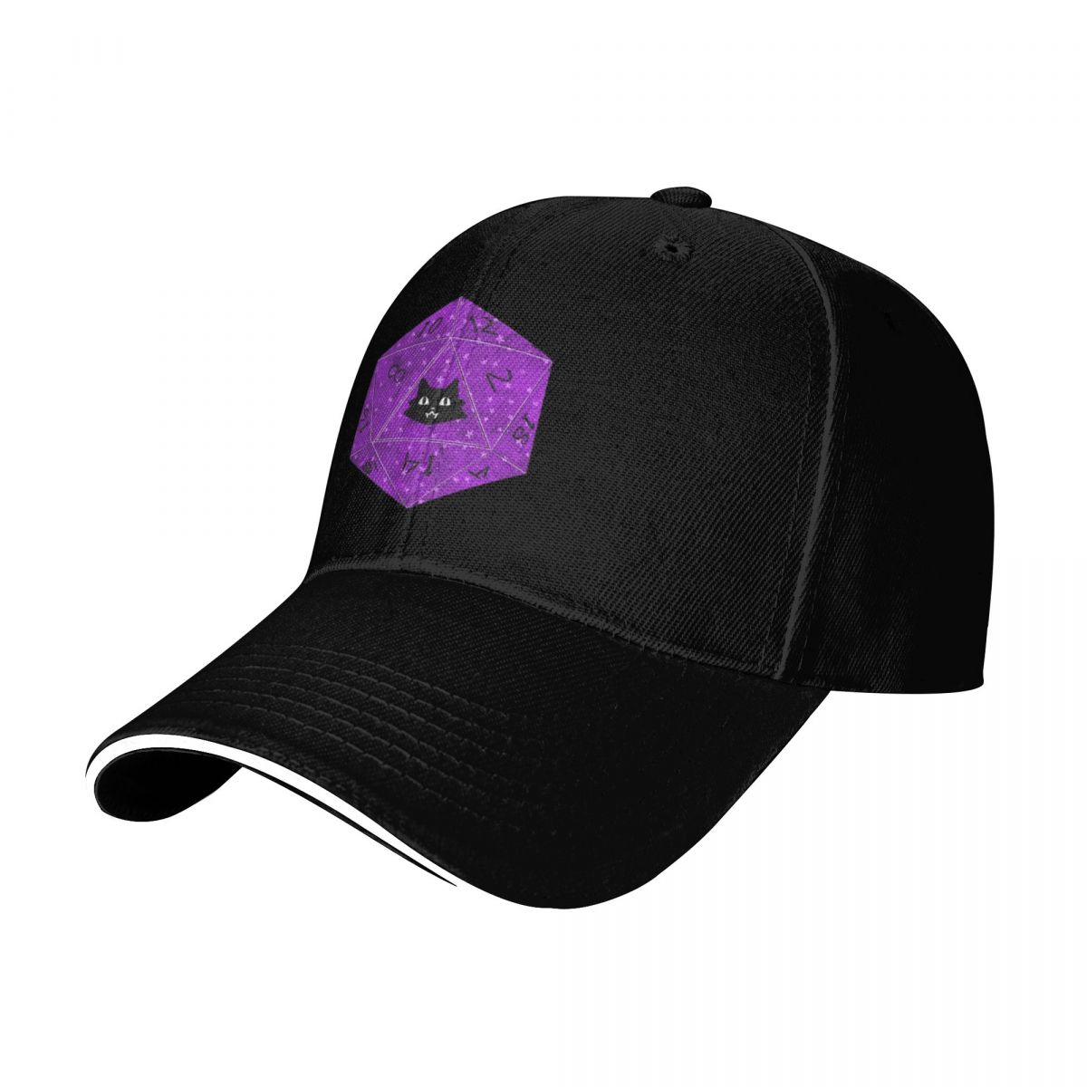 D20 Black Cat Baseball Cap Bra – Streetwear Brand Cat Bewertung und Preis