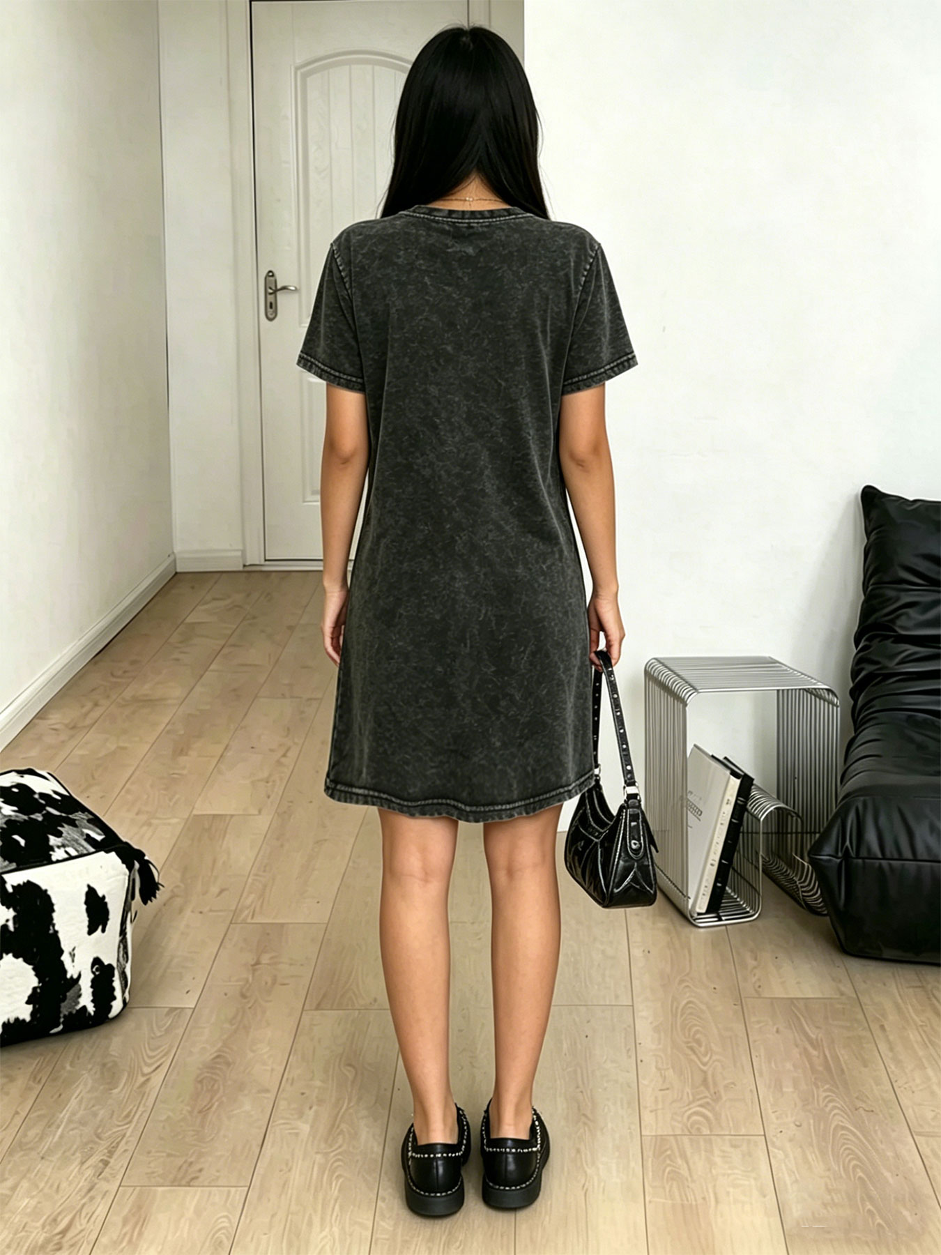 Vintage Washed Distressed T-Sh – Streetwear Brand Cat Bewertung und Preis