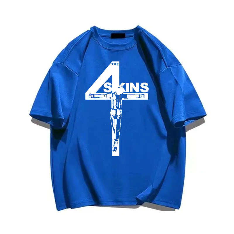 Die 4 Skins oi T-Shirt uk Punk – Streetwear Brand In Uk Bewertung und Preis