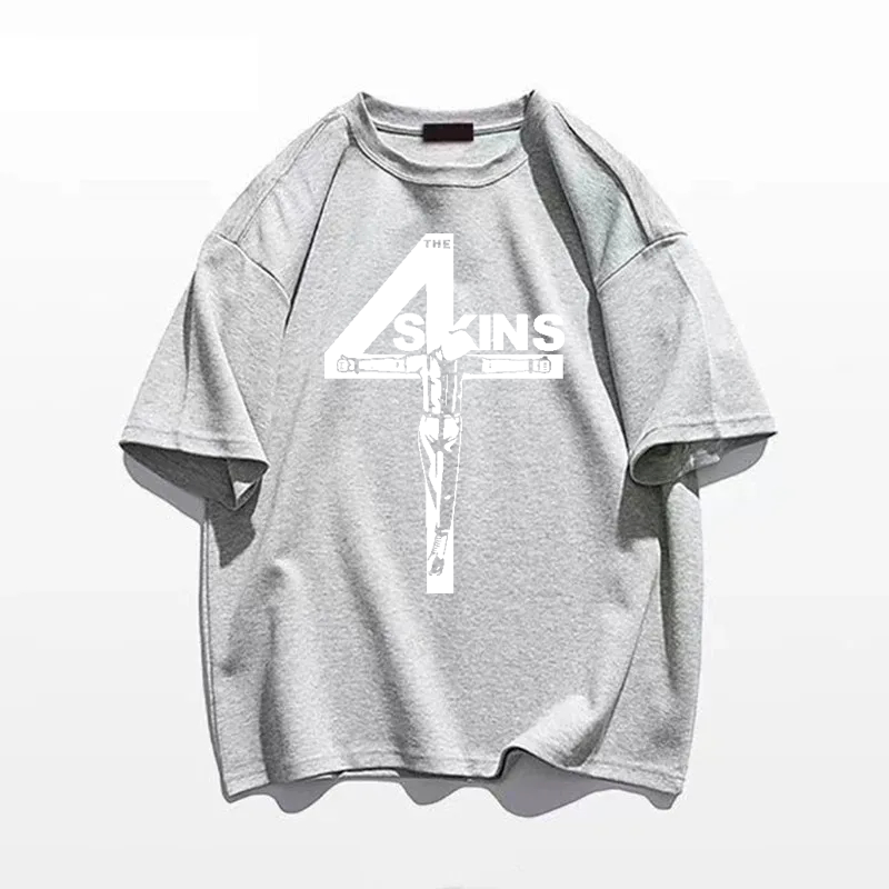 Die 4 Skins oi T-Shirt uk Punk – Streetwear Brand In Uk Bewertung und Preis