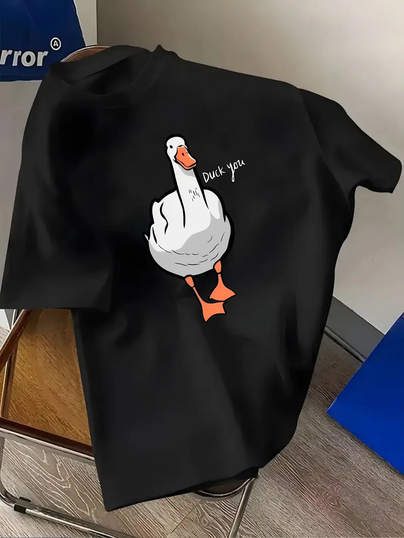 Lustige Ente Druck Baumwolle T – Streetwear Brand Top Bewertung und Preis
