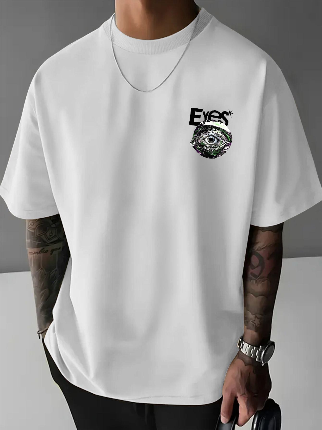 Herren Oversized New York Goth – Streetwear Brand With Eye Bewertung und Preis