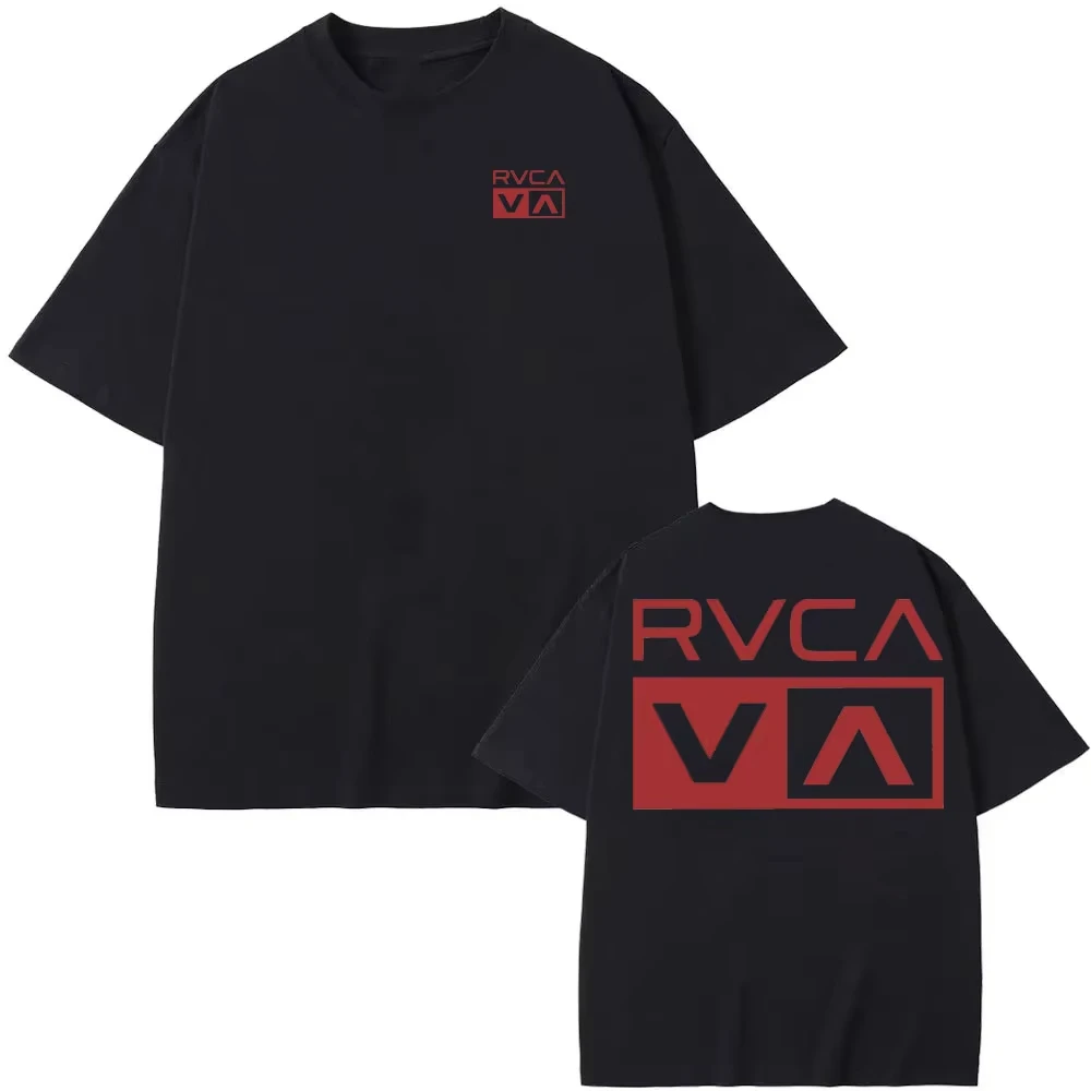 RVCA T-Shirt Schwarzes T-Shirt – Streetwear Brand Top Bewertung und Preis