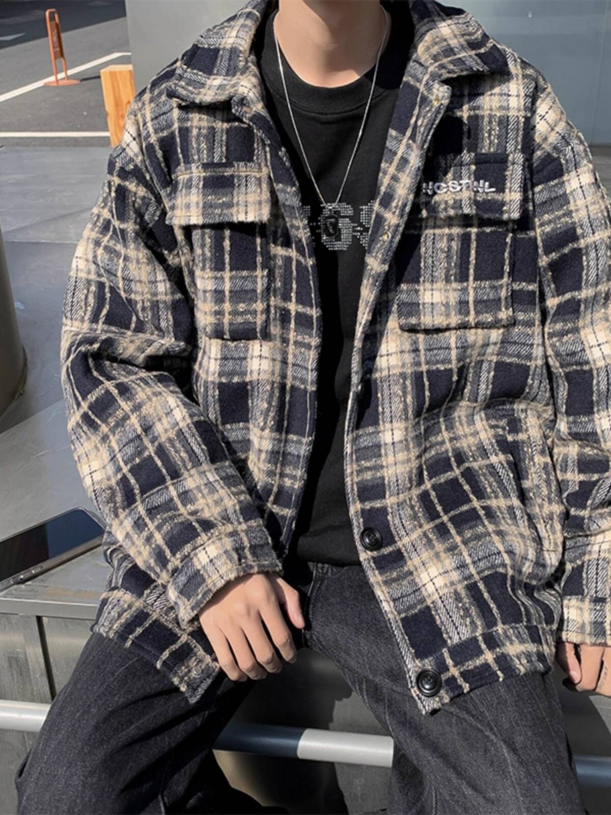Dicke Hemdenjacke für Herren,  – Streetwear Brand England Bewertung und Preis